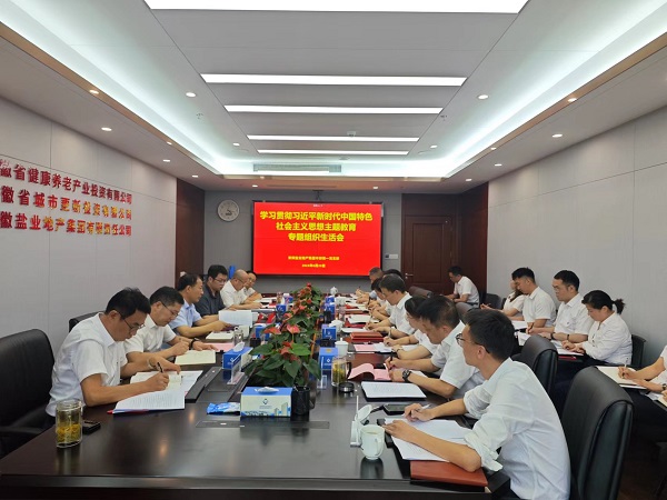 安徽beat365地产集团本部第一党支部召开主题教育专题组织生涯会